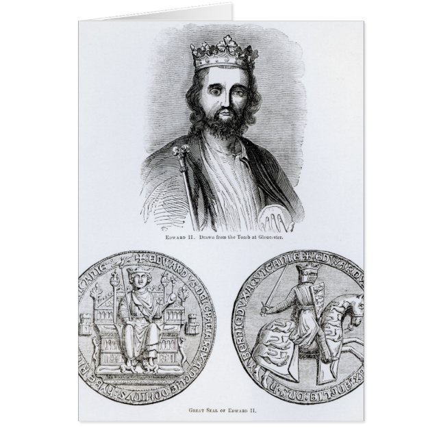 Edward II  drawn from the Tomb (Front)