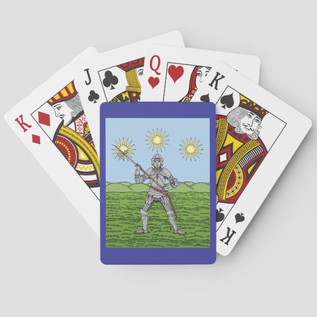 Edward IV in Plate Armour Playing Cards (Back)