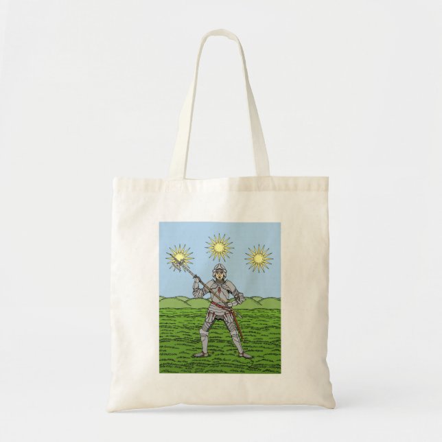 Edward IV in Plate Armour Tote Bag (Front)