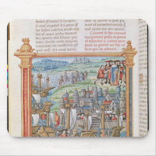 Edward IV of England landing in Calais Mouse Pad