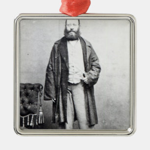 Edward Lear Metal Ornament