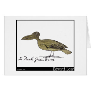 Edward Lear's Dark Green Bird