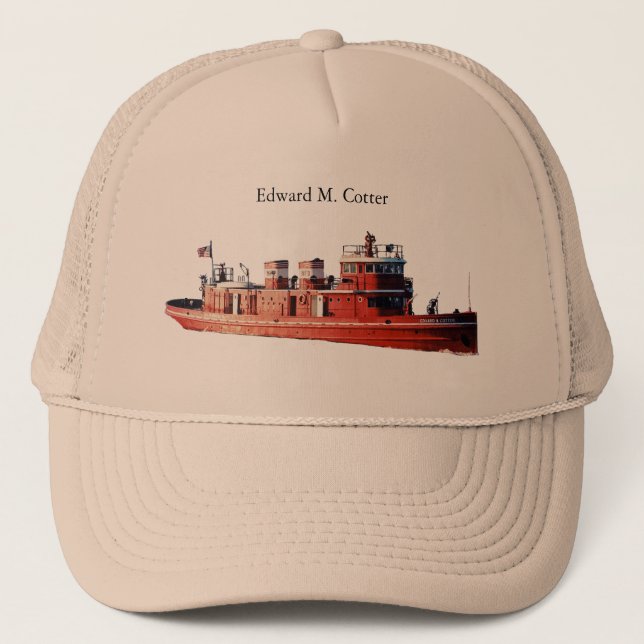 Edward M. Cotter trucker hat (Front)