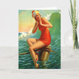 Edward Mason Eggleston - Sitting Pretty Card