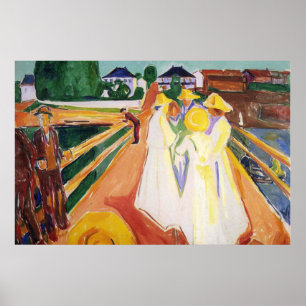 Edward Munch Art Painting Poster