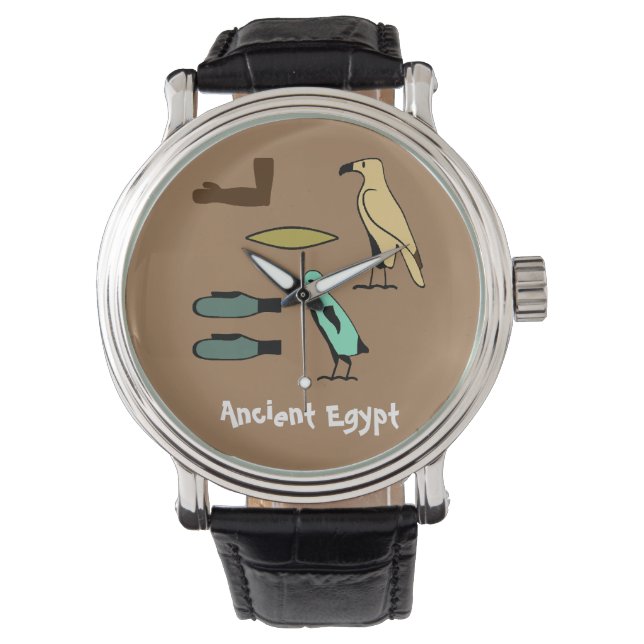 Edward Name in Hieroglyphs symbols of ancient Egyp Watch (Front)