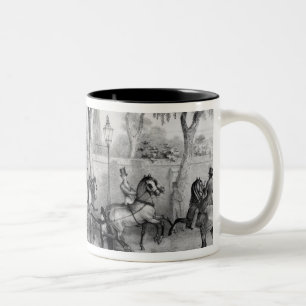 Edward Oxford's attempt to assasinate Queen Two-Tone Coffee Mug
