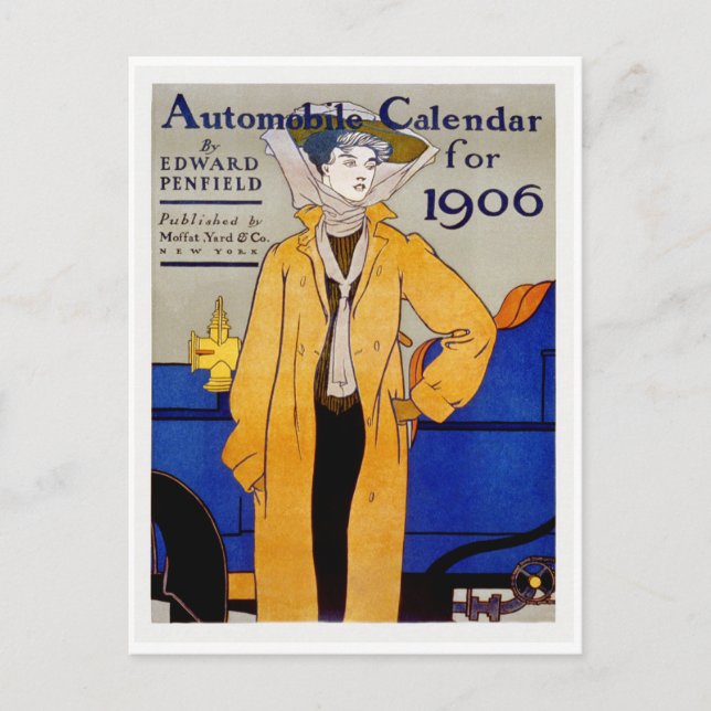 Edward Penfield Postcard (Front)