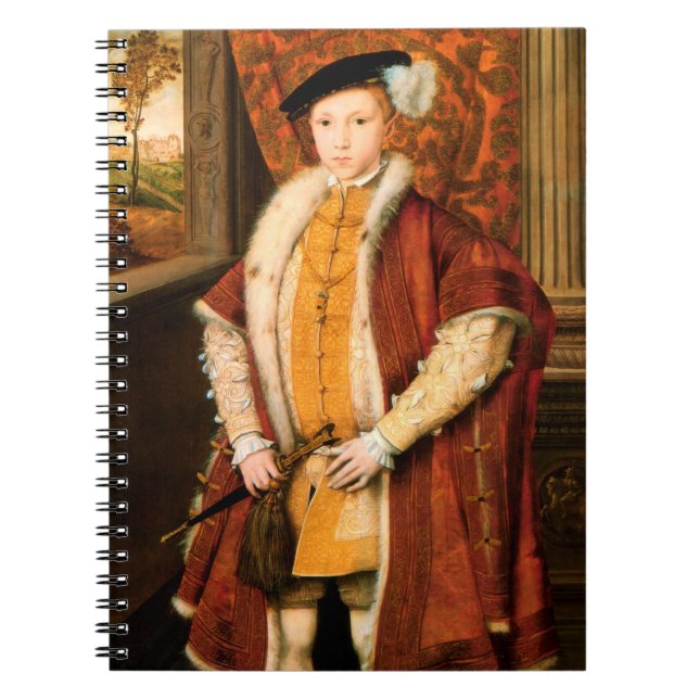Edward, Prince of Wales (Edward VI of England) Notebook (Front)