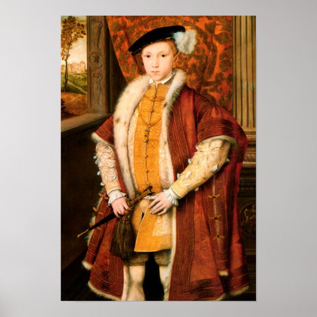 Edward, Prince of Wales (Edward VI of England) Poster (Front)