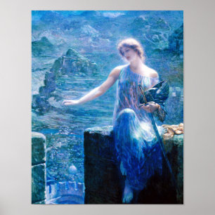 Edward Robert Hughes - Valkyrie's Vigil Poster