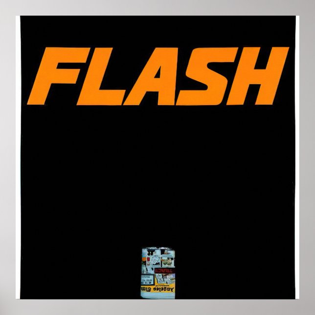 Edward Ruscha - Flash, L.A Times - 1963 Poster (Front)