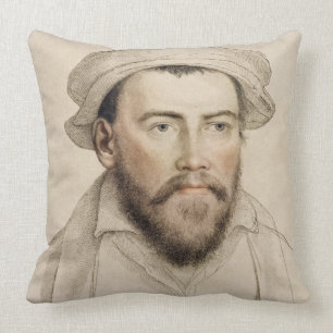 Edward Stanley Earle of Darby (1508-1572) engraved Cushion