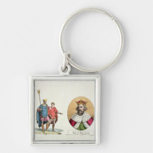 Edward the Confessor and King Alfred, plate 7 from Key Ring