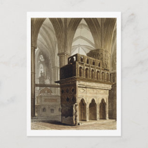 Edward the Confessor's Monument, plate M from 'Wes Postcard