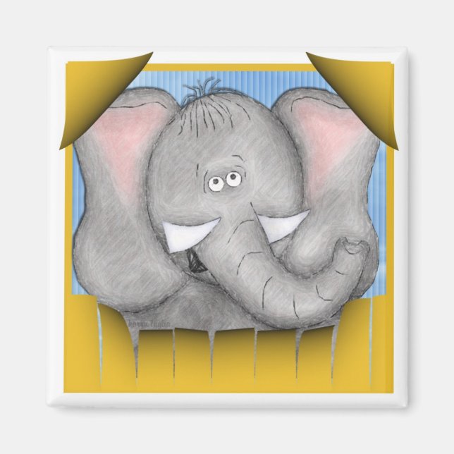 Edward The Elephant Magnet (Front)