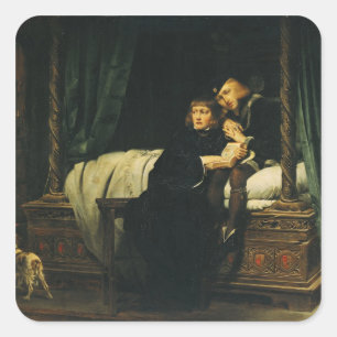 Edward V and Richard, Duke of York in the Square Sticker
