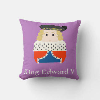 Edward V, Yorkist King of England Cushion