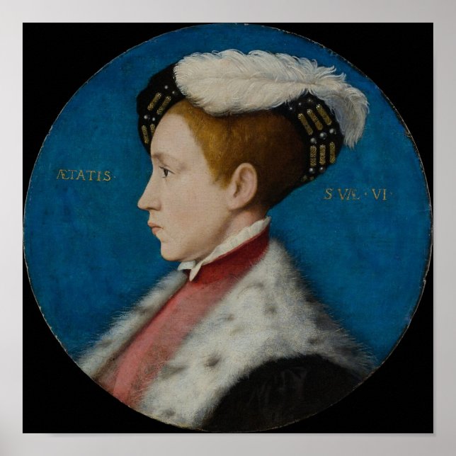 Edward VI (1537–1553), When Duke of Cornwall Poster (Front)