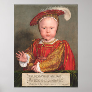 Edward VI - Hans Holbein Fine Art Poster