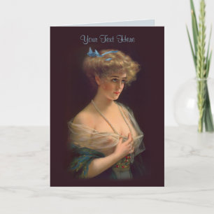Edwardian Beauty Card