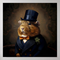 Edwardian Guinea Pig Gentleman