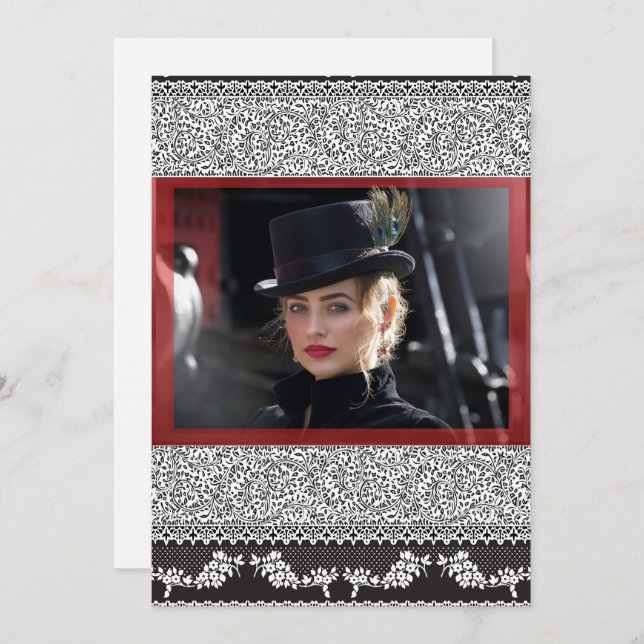 Edwardian Note Card (Front/Back)