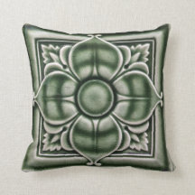 Edwardian Tile cushion