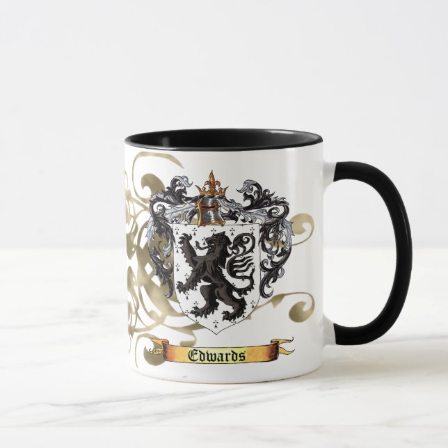 Edwards Coat of Arms Mug (Right)