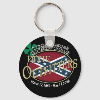 Edward's Dixie Outfitters memorial key chain