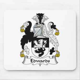 Edwards Family Crest Mouse Pad
