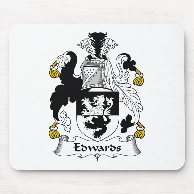 Edwards Family Crest Mouse Pad (Front)