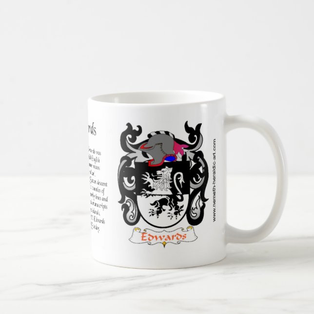 Edwards Family Crest Mug (Right)