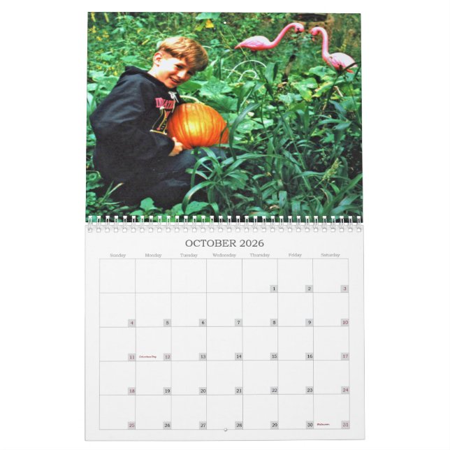Edwards, Missouri 2022 Personalised Calendar (Oct 2026)