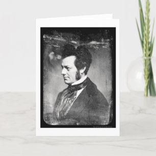 Edwin Forrest Daguerreotype 1852 Card
