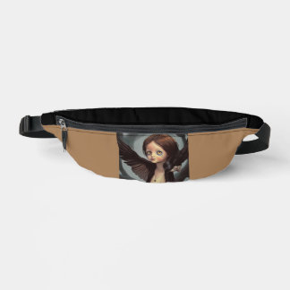 Edwin gothic black bird crow grunge bum bags