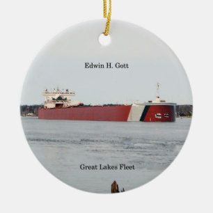 Edwin H. Gott ornament