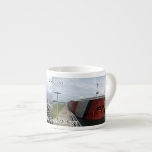 Edwin H. Gott Soo Locks espresso mug