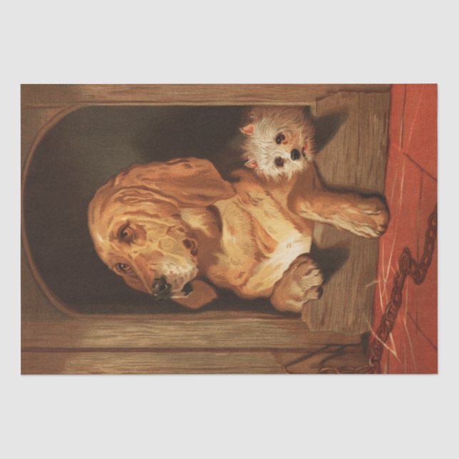 Edwin Henry Landseer | Dignity and Impudence Tissue Paper (Front)