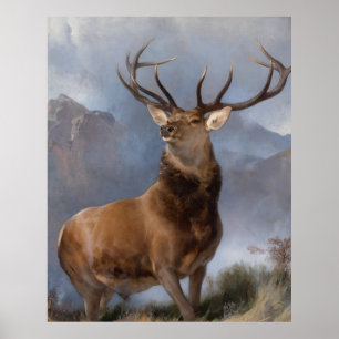 Edwin Henry Landseer   The Monarch of the Glen Poster