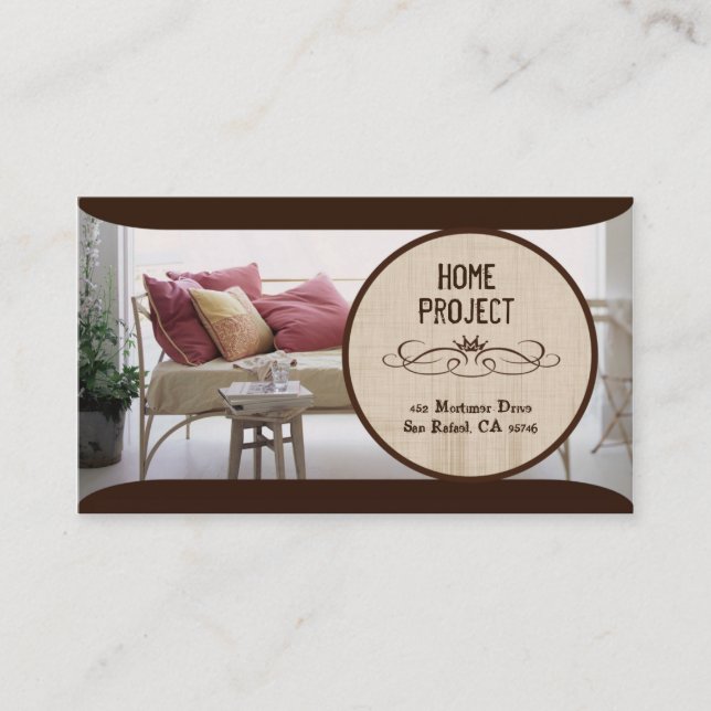 Edy's Home Project Business Cards (Front)