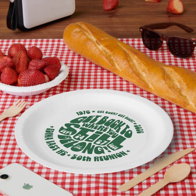 EE '76 9 inch Paper Plate (Picnic)
