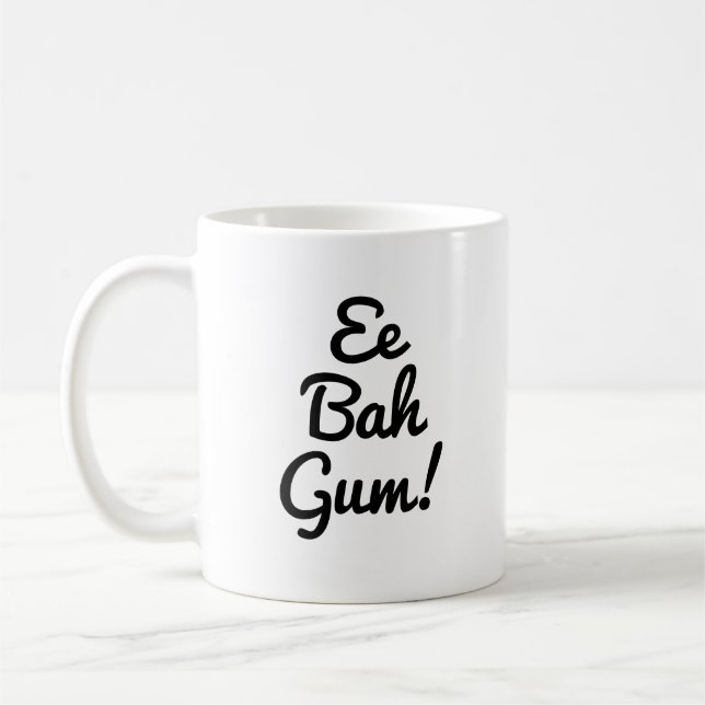 Ee Bah Gum Yorkshire expression, UK slang Coffee Mug (Left)