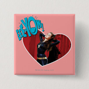 EEE-YOW! Catwoman 15 Cm Square Badge