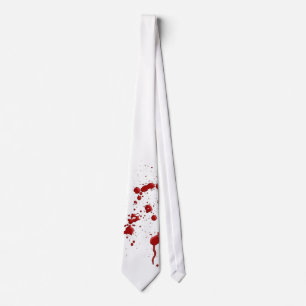 Eeew, is that blood on your tie