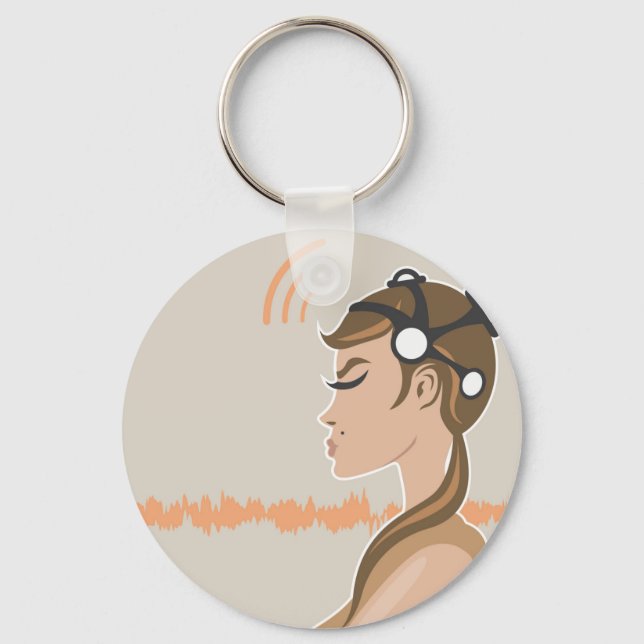EEG Headset Key Ring (Front)
