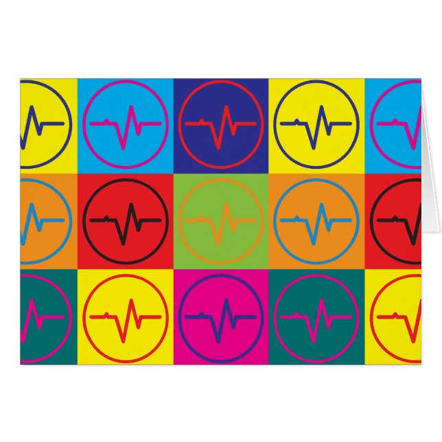 EEG Pop Art (Front Horizontal)