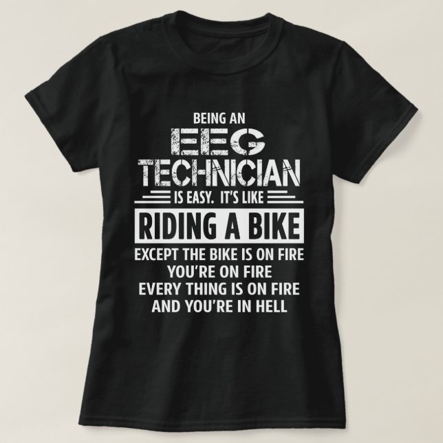 EEG Technician T-Shirt (Design Front)