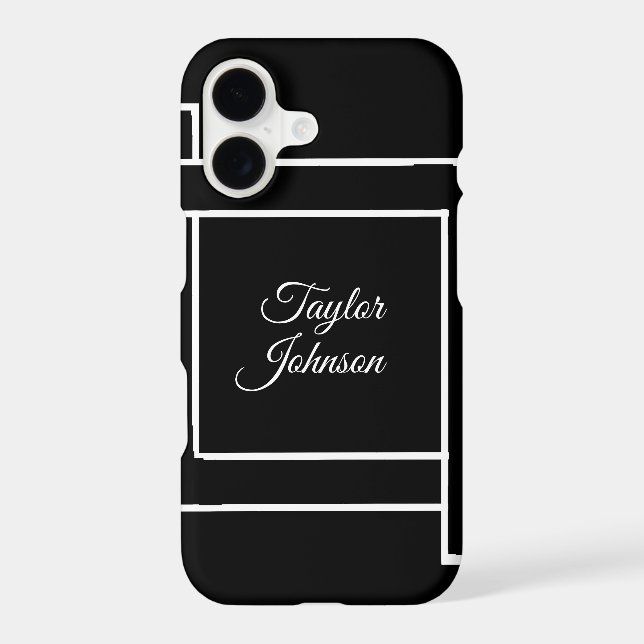 Eegant, simple, Personalized name, newest  (Back)