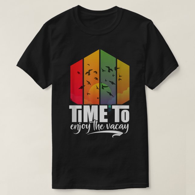 EEGO Vacation Time  T-Shirt (Design Front)